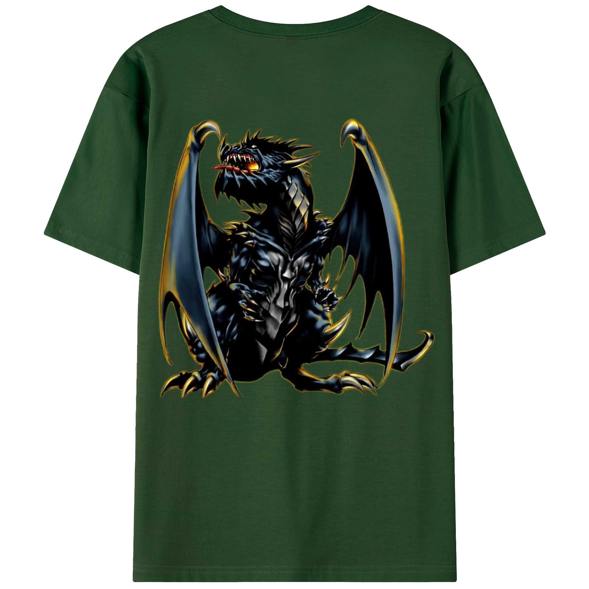 （画像用） 遊☆戯☆王 Yu-Gi-Oh! 綿100％半袖Tシャツ（背面プリント）